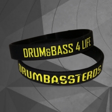Náramek "Drumbassterds" Black/Yellow
