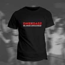 Drumbassterds "Dnbadass" Black/Red