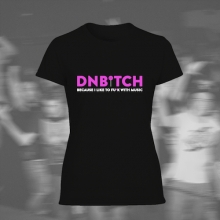 Drumbassterds "Dnb*tch" Black/Pink