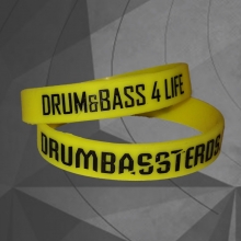 Náramek "Drumbassterds" Yellow/Black